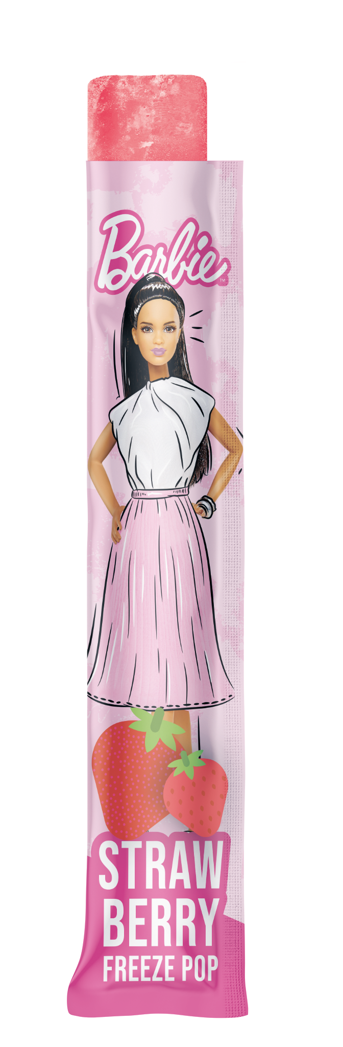 Barbie Strawberry Freeze Pops