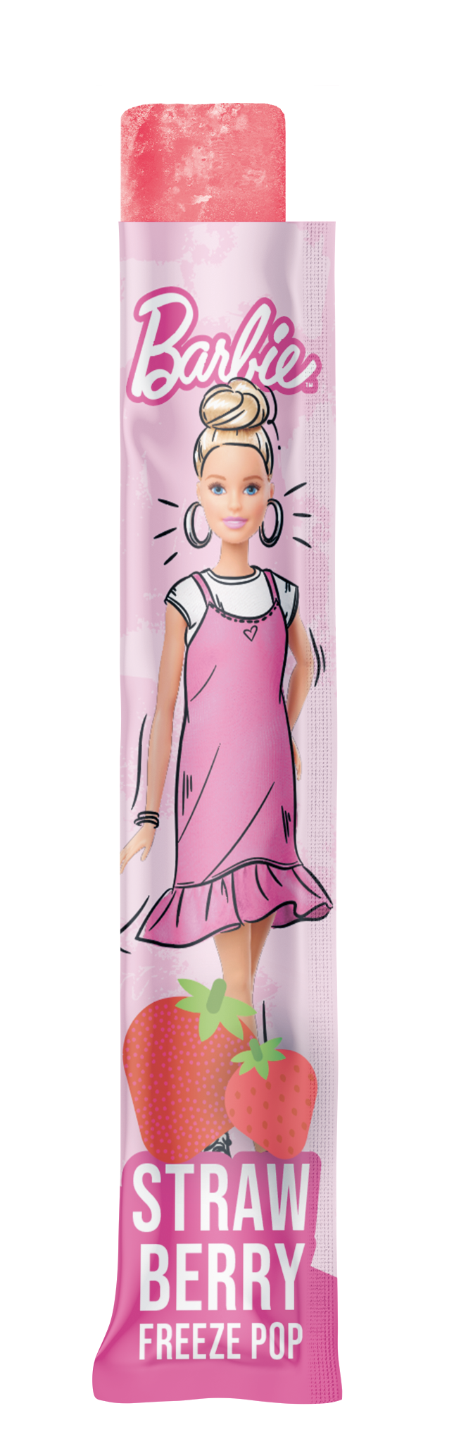 Barbie Strawberry Freeze Pops