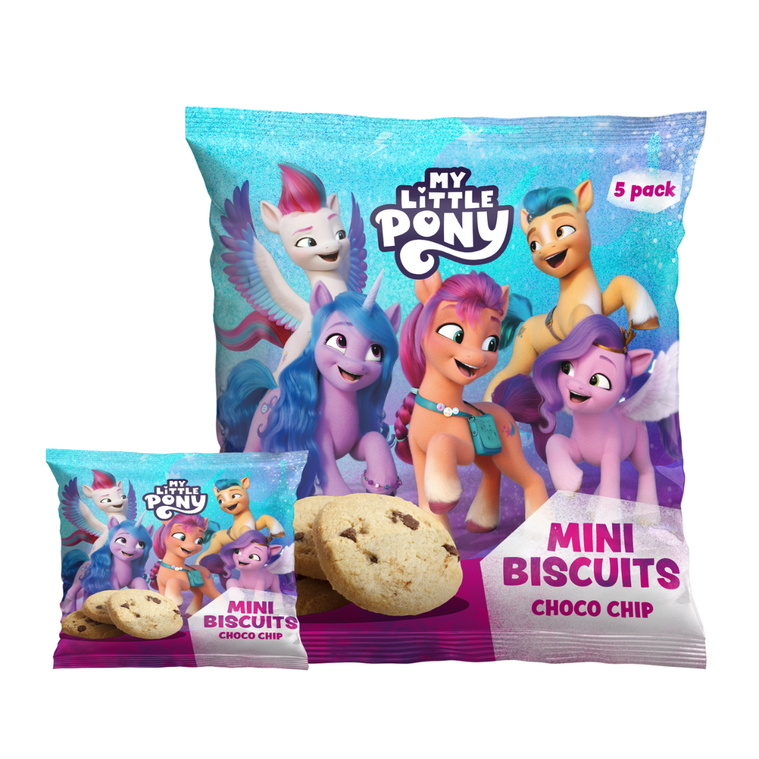 My Little Pony Choco Chip Mini Biscotti 5x20g