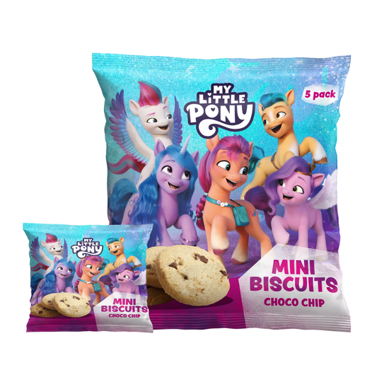 My Little Pony Choco Chip Mini Biscotti 5x20g