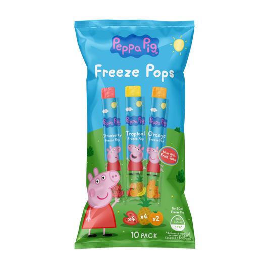 Peppa Pig Mixed Freeze Pops