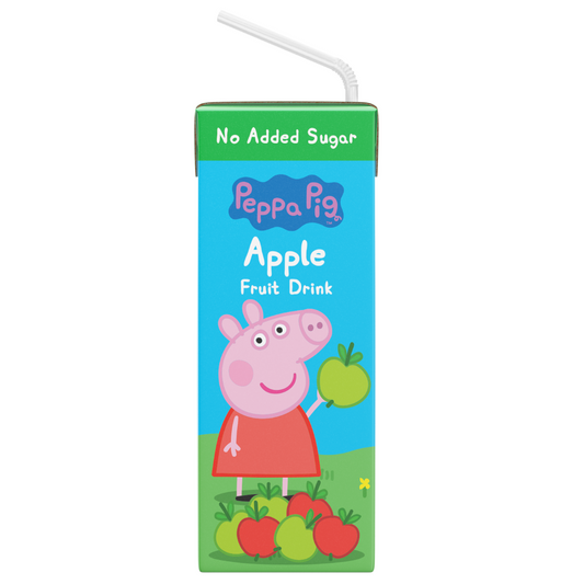 Peppa Pig Apple No Added Sugar Fruit Tetra Drink 200ml