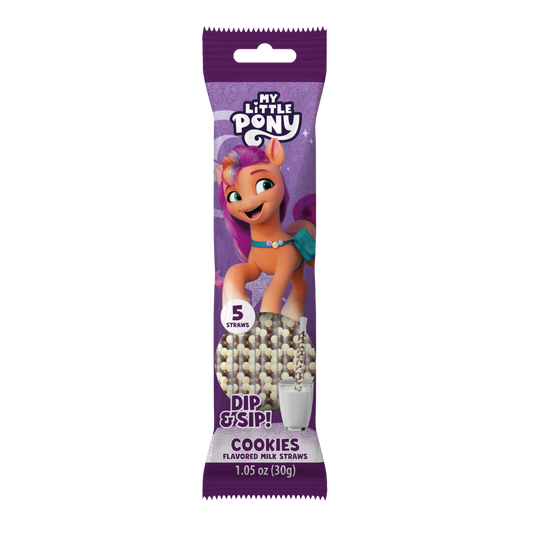 My Little Pony Dip & Sip Milk Straws Chocolate