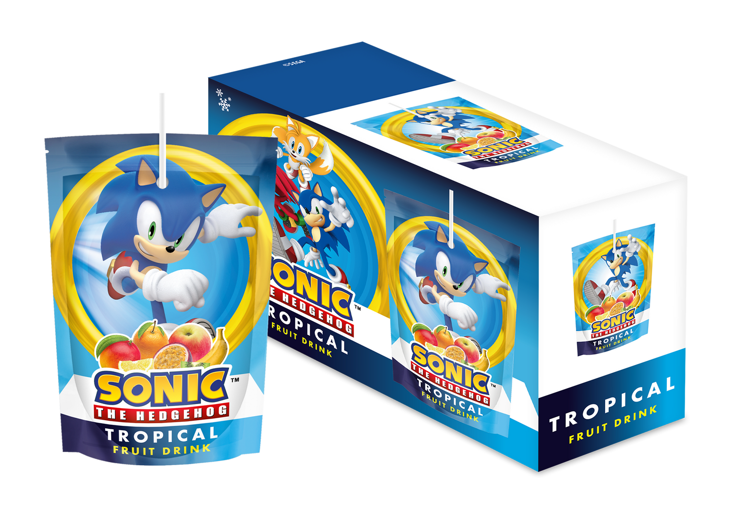Sonic No Added Sugar Tropical Fruit Drink 200ml