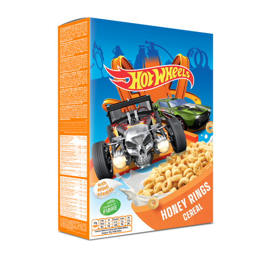 Hot Wheels Honey Rings Cereals With Vitamins 375g