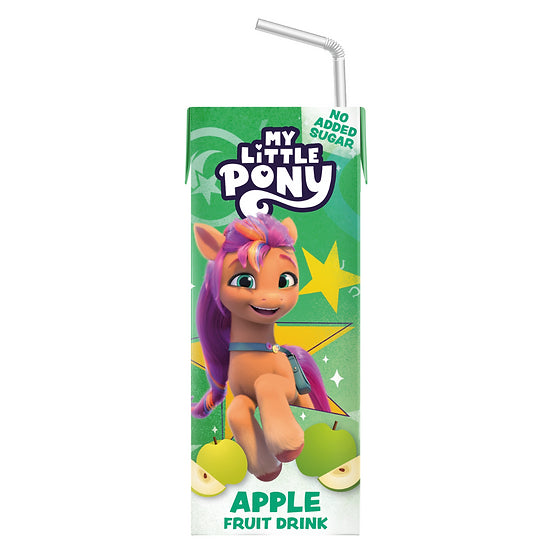 My Little Pony Apple No Added Sugar Fruit Tetra Drink 200ml