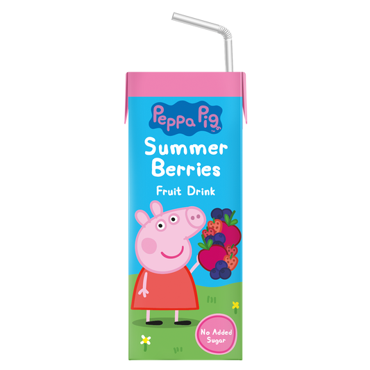 Peppa Pig Summer Berries No added Sugar Fruit Drink 200ml