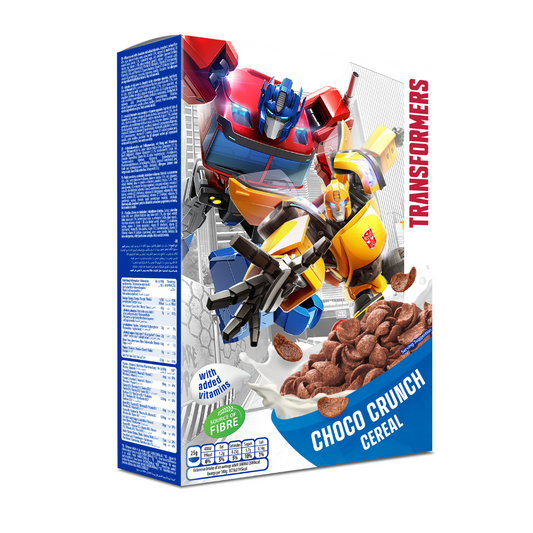 Transformers Choco Crunch Cereal With Vitamins