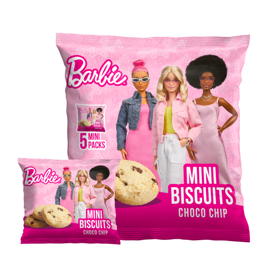 Barbie Choco Chip Mini Biscotti 5x20g