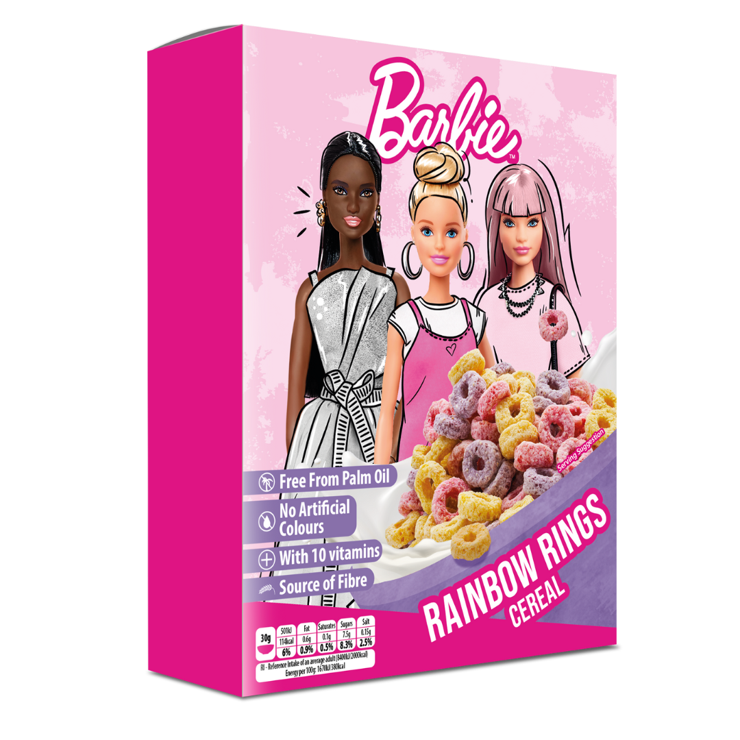 Barbie Rainbow Rings Cereal