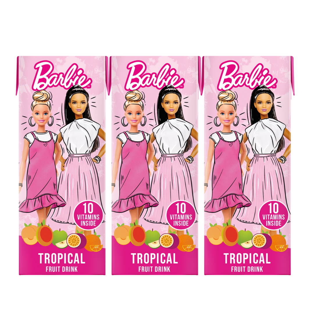 Barbie Multi Vitamin Drink Tropical 200ml