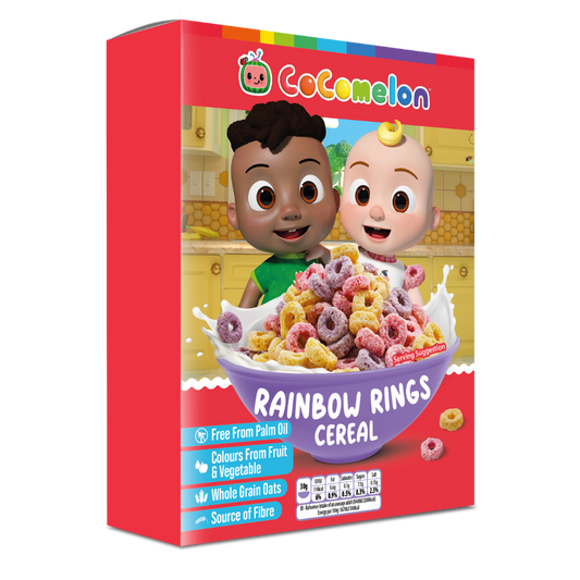 Cocomelon Rainbow Rings Cereal