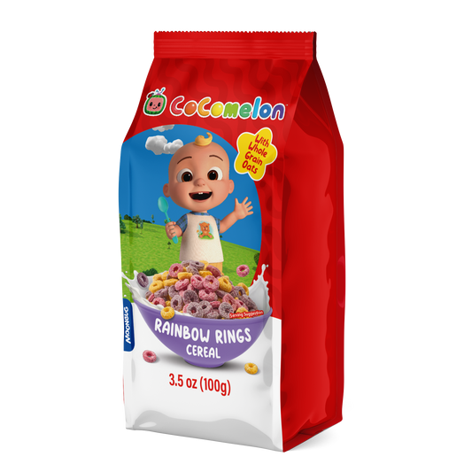 Cocomelon Fruity Rings Cereal Bag 100g