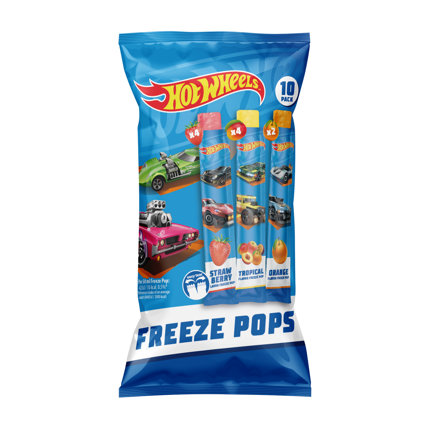 Hot Wheels Mixed Freeze Pops