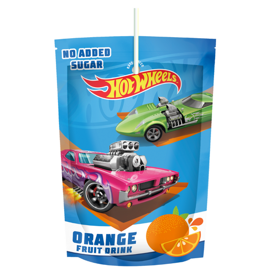 Hot Wheels No Added Sugar Orange Fruit Drink 200ml