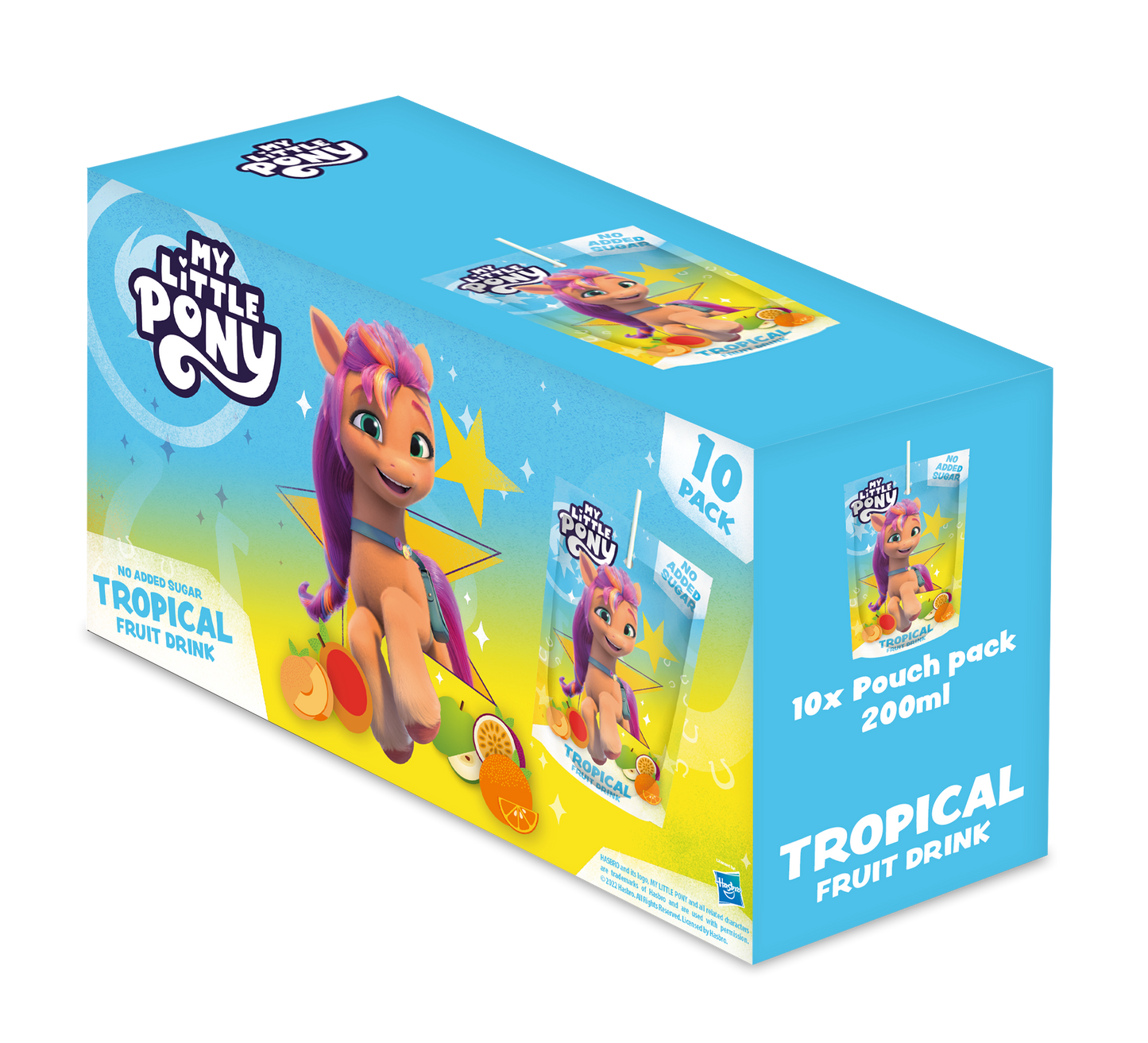 My Little Pony No Added Sugar Tropical Fruit Drink 200ml