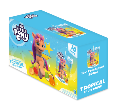 My Little Pony No Added Sugar Tropical Fruit Drink 200ml