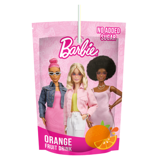 Barbie No Added Sugar Orange Fruit Drink 200ml