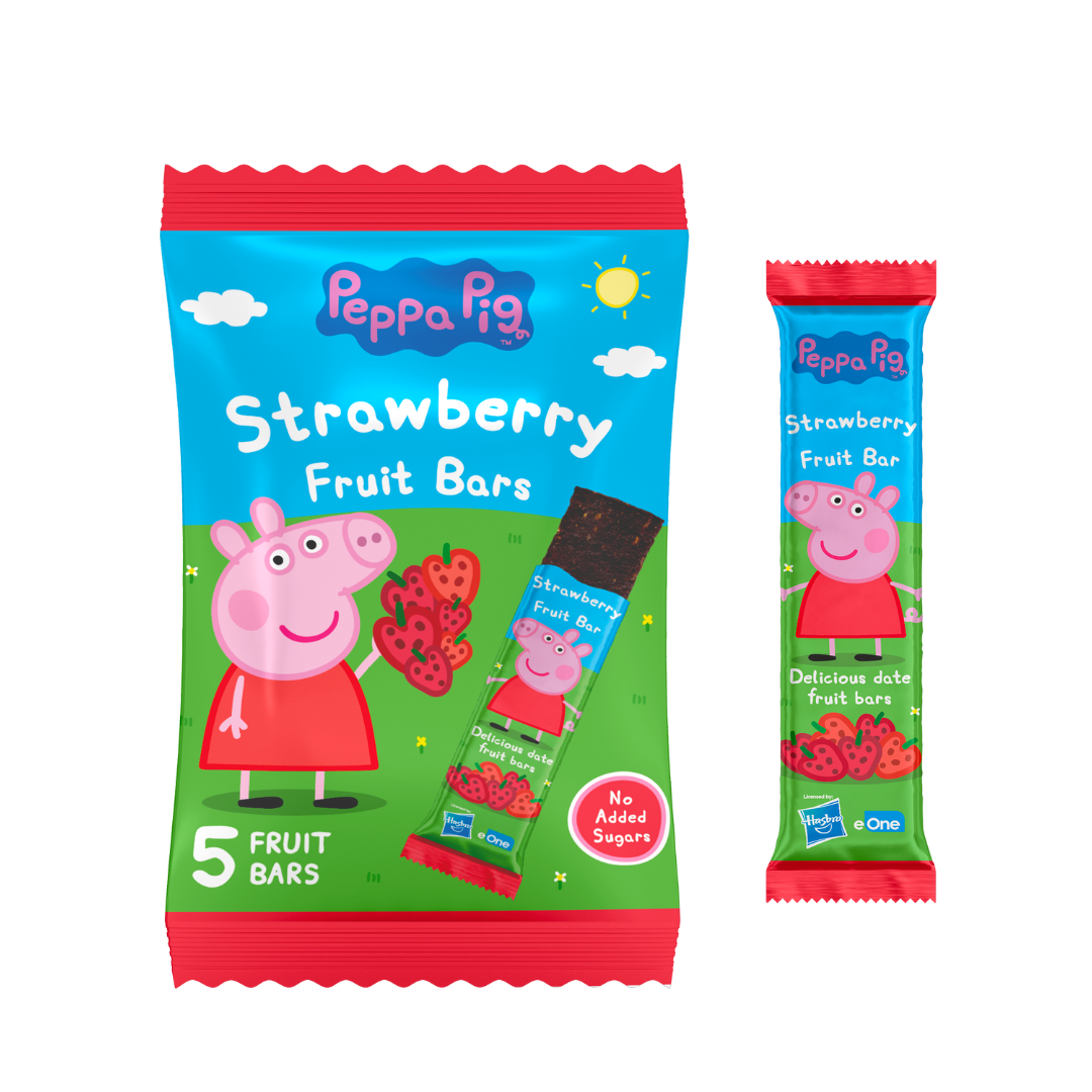 Peppa Pig Strawberry Fruit Bars