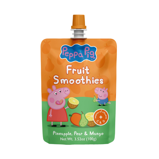Peppa Pig Pineapple Pear Mango Smoothie