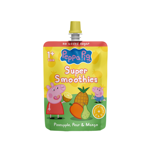 Peppa Pig Pineapple Pear Mango Smoothie