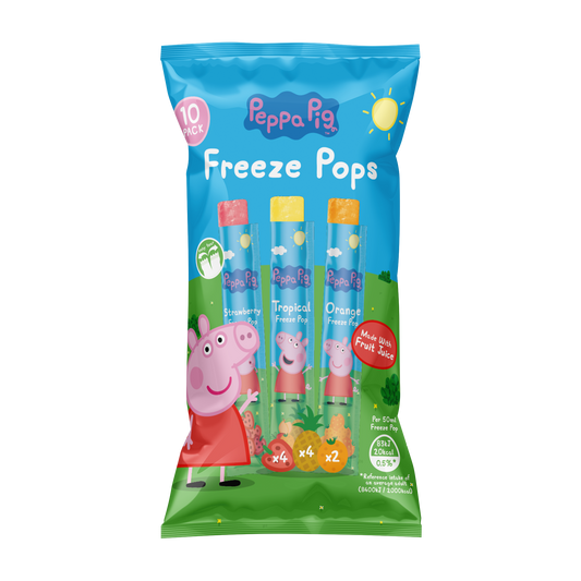 Peppa Pig Mixed Freeze Pops