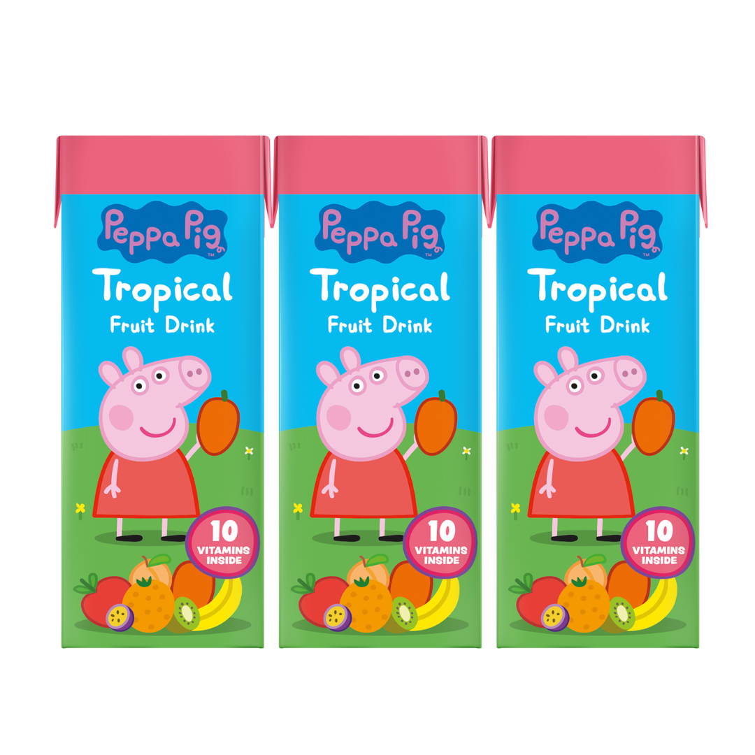 Peppa Pig Multi Vitamin Drink Tropical 200ml