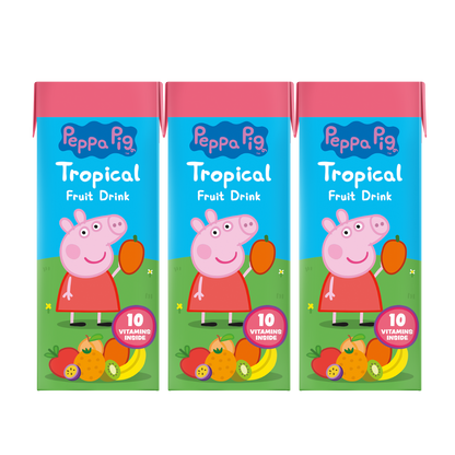 Peppa Pig Multi Vitamin Drink Tropical 200ml