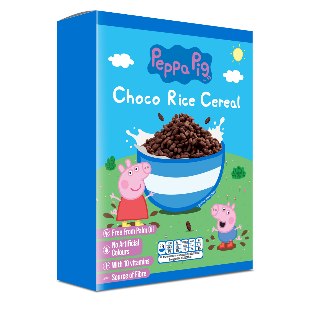 Peppa Pig Choco Rice Cereals With Vitamins