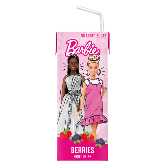 Barbie Summer Berries No added Sugar Fruit Drink 200ml