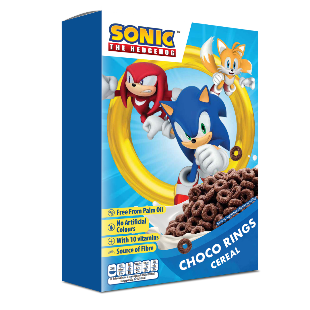 Sonic Choco Rings Cereal with Vitamins