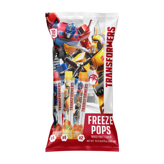 Transformers Mixed Freeze Pops