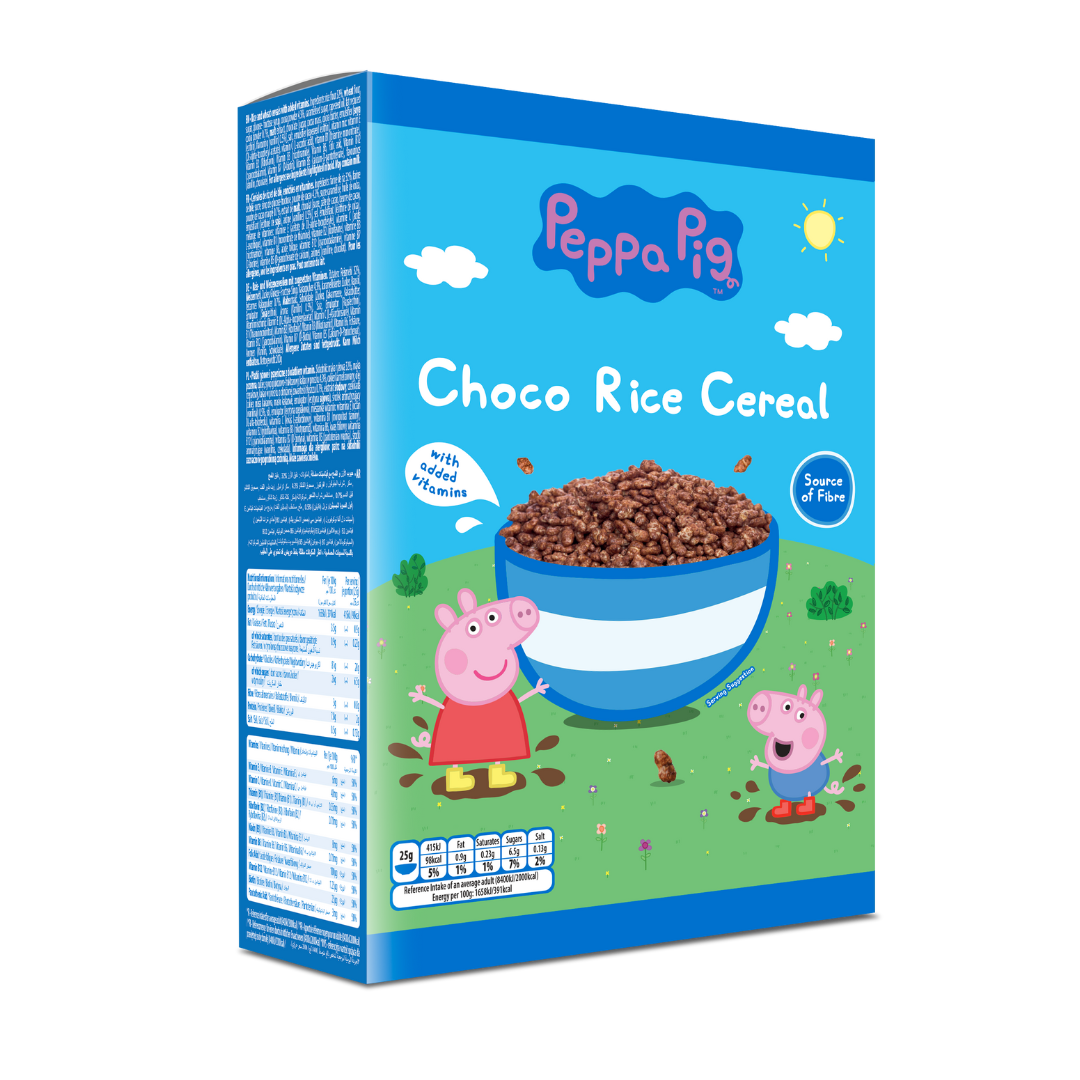 Peppa Pig Choco Rice Cereals With Vitamins