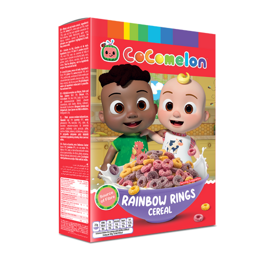 Cocomelon Rainbow Rings Cereal