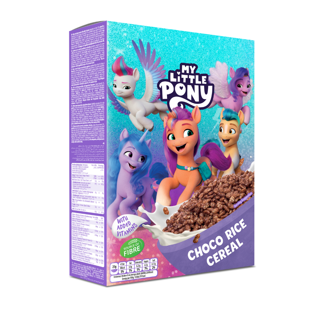 My Little Pony Choco Rice Cereals With Vitamins