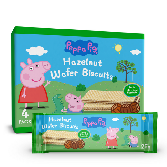 PeppaPig Hazelnut Wafer Biscuits